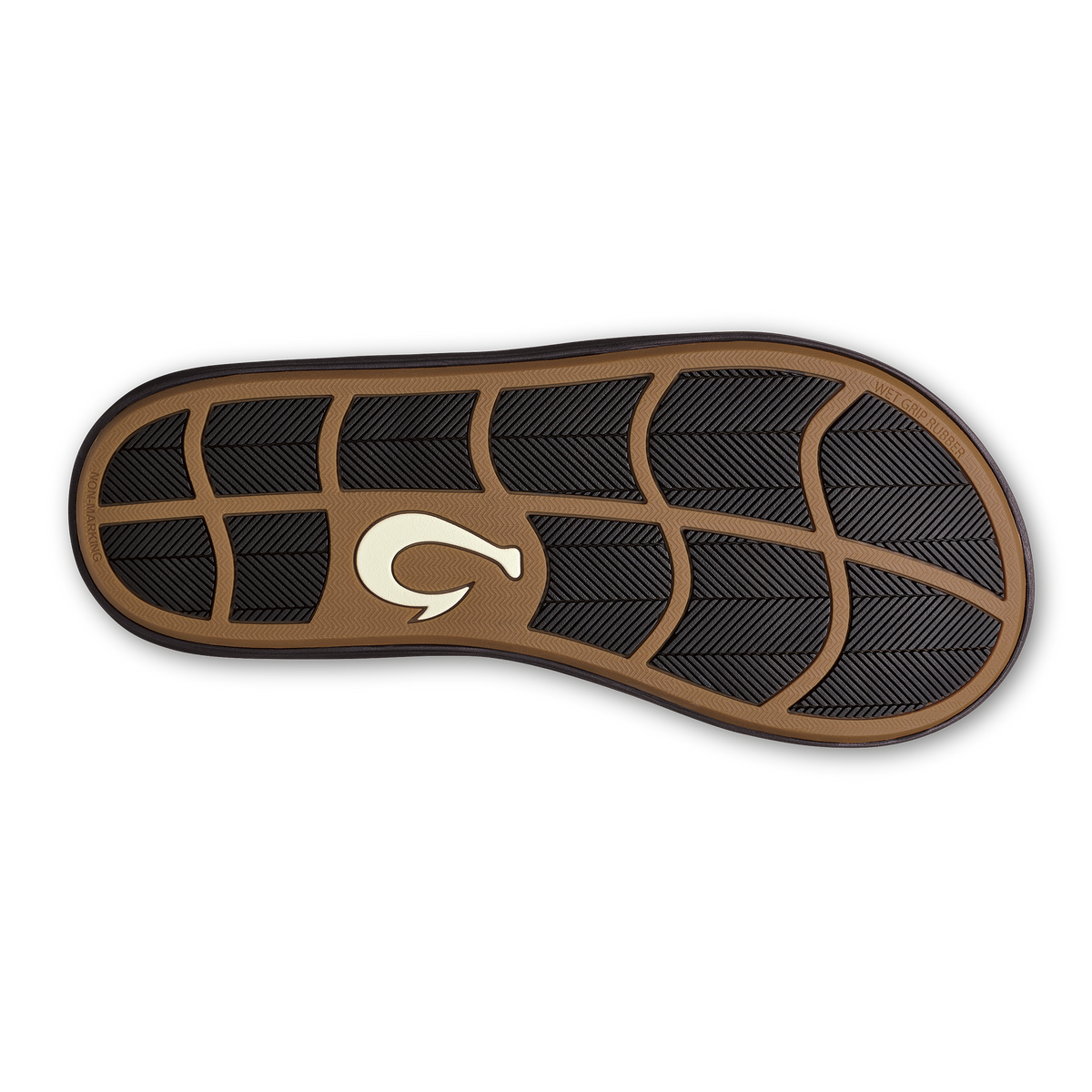 OluKai Discount | Ki‘i Men’s Water Ready Beach Sandals - Lava Rock / Bold Blue