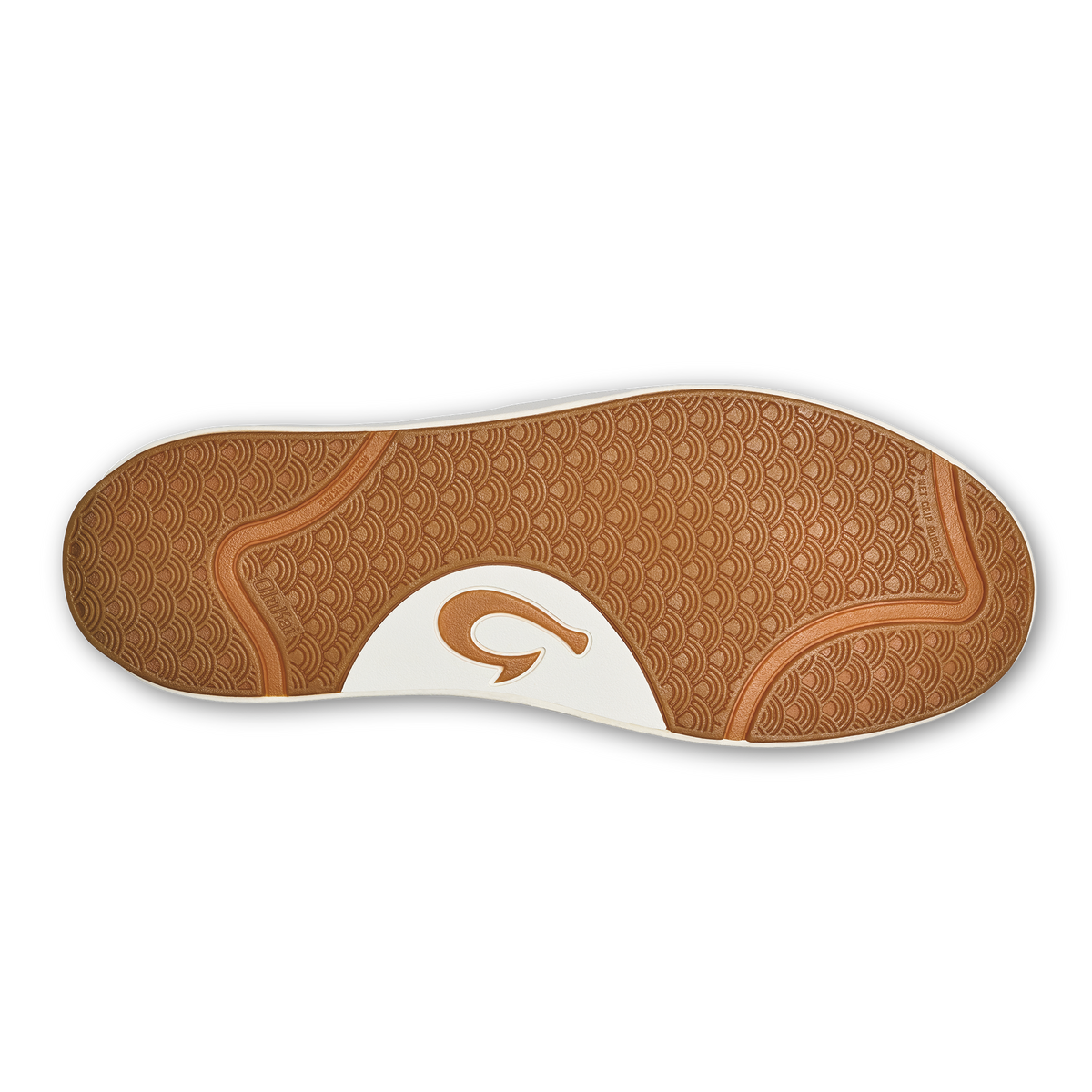 OluKai Popular | Lae‘ahi Lī ‘Ili Men's Leather Sneakers - Bright White