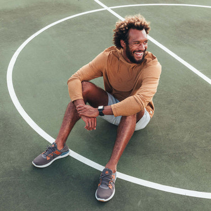 OluKai Everyday | Mio Lī Men's Athletic Shoes - Pavement / Vintage Indigo