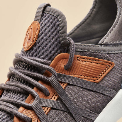 OluKai Everyday | Mio Lī Men's Athletic Shoes - Pavement / Vintage Indigo