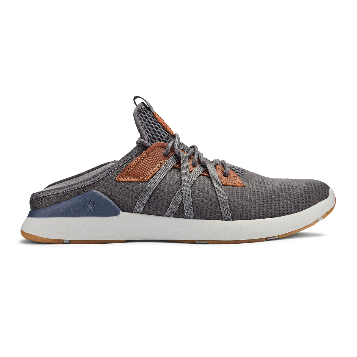 OluKai Everyday | Mio Lī Men's Athletic Shoes - Pavement / Vintage Indigo