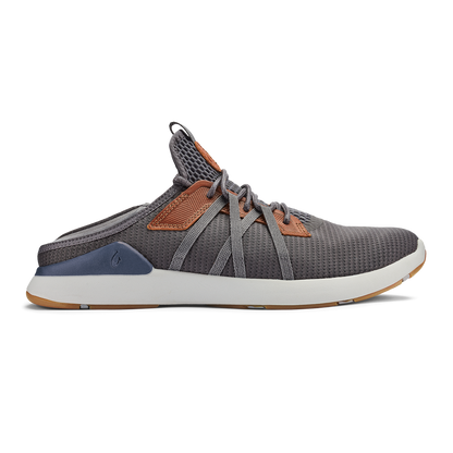 OluKai Everyday | Mio Lī Men's Athletic Shoes - Pavement / Vintage Indigo