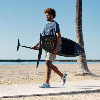 OluKai Best Price | ‘Ahi Men’s Water Boat Shoes - Blue Pearl / White Sand
