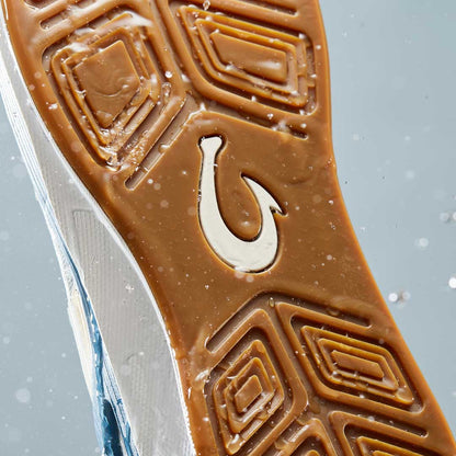 OluKai Best Price | ‘Ahi Men’s Water Boat Shoes - Blue Pearl / White Sand