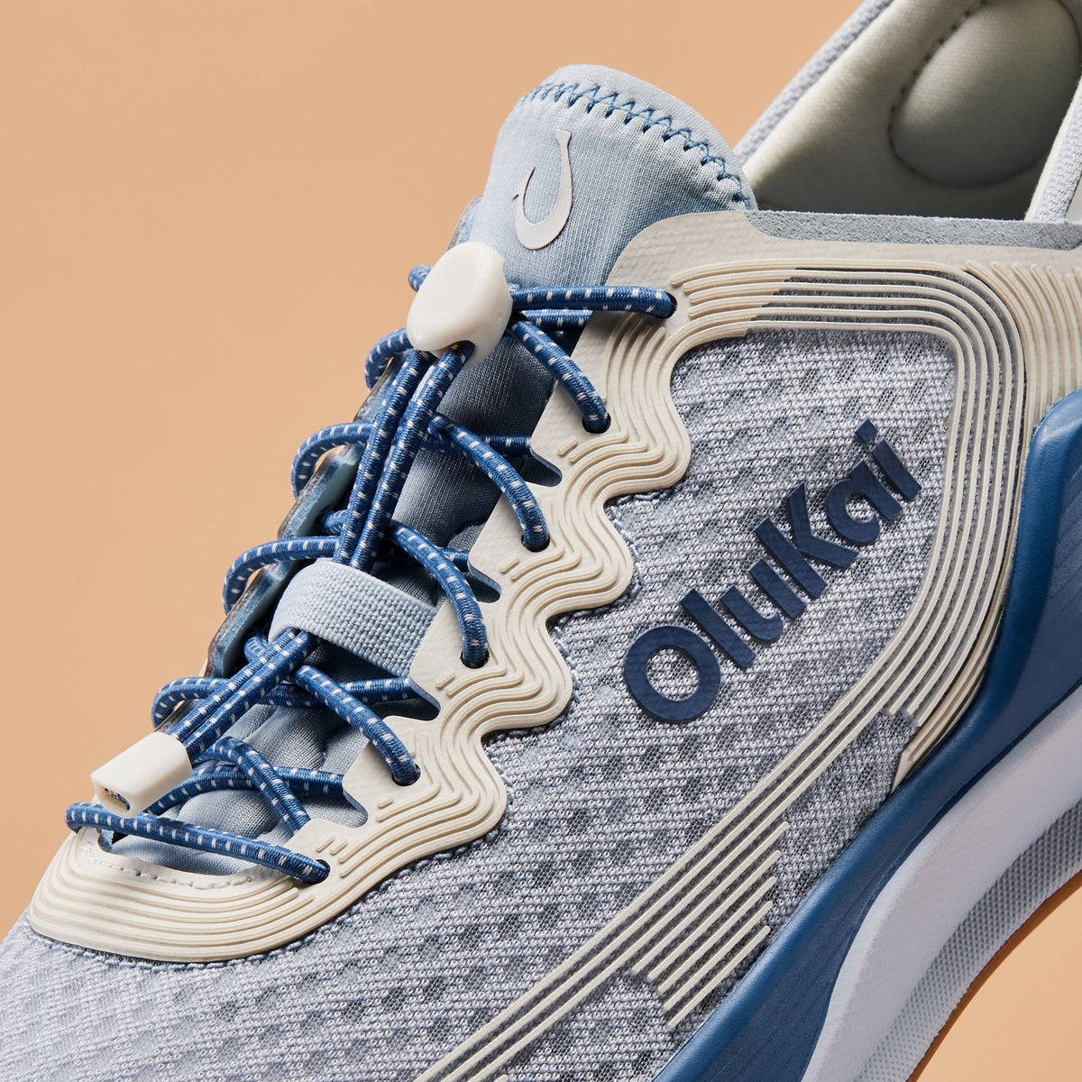 OluKai Best Price | ‘Ahi Men’s Water Boat Shoes - Blue Pearl / White Sand