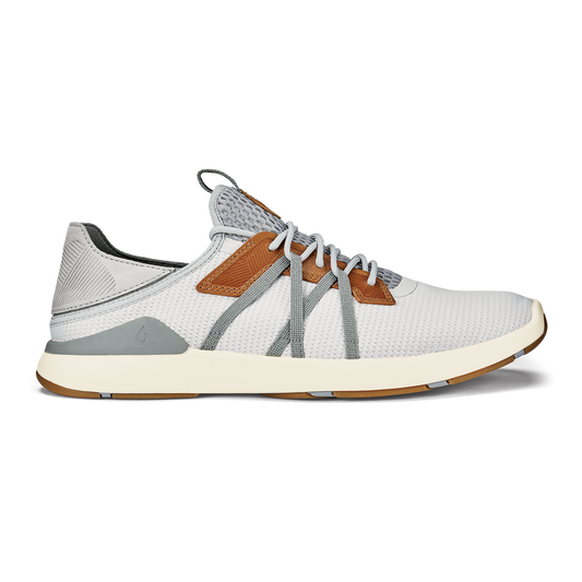 OluKai Special Offer | Mio Lī Men's Athletic Shoes - Mist Grey / Poi