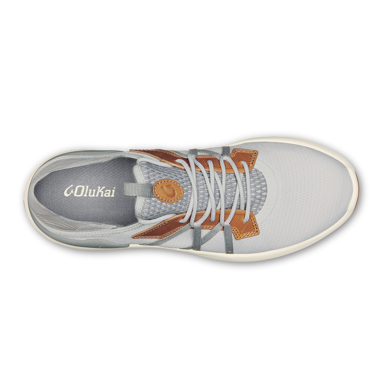 OluKai Special Offer | Mio Lī Men's Athletic Shoes - Mist Grey / Poi