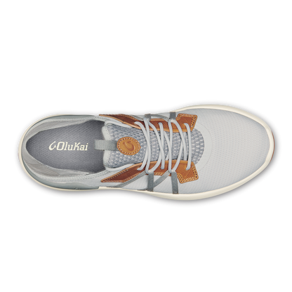OluKai Special Offer | Mio Lī Men's Athletic Shoes - Mist Grey / Poi