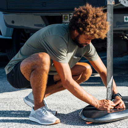 OluKai Discount | ‘Ahi Men’s Water Boat Shoes - Ash / Sterling