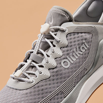 OluKai Discount | ‘Ahi Men’s Water Boat Shoes - Ash / Sterling