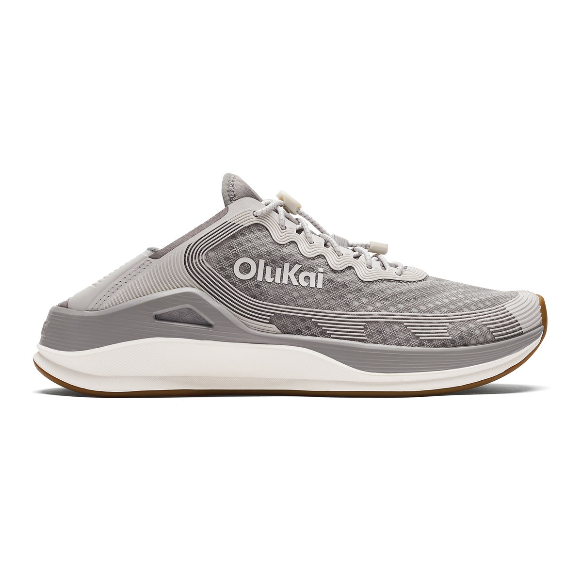 OluKai Discount | ‘Ahi Men’s Water Boat Shoes - Ash / Sterling