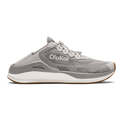 OluKai Discount | ‘Ahi Men’s Water Boat Shoes - Ash / Sterling