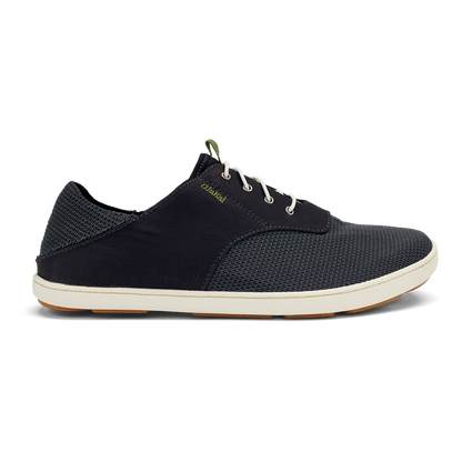 OluKai Featured | Nohea Moku Men's Boat Shoes - Black