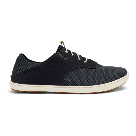 OluKai Featured | Nohea Moku Men's Boat Shoes - Black