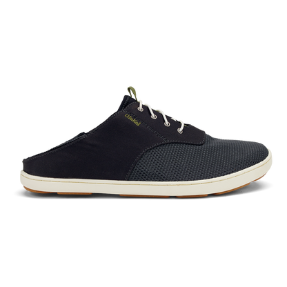 OluKai Featured | Nohea Moku Men's Boat Shoes - Black