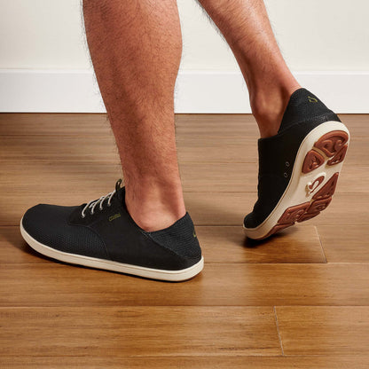 OluKai Featured | Nohea Moku Men's Boat Shoes - Black