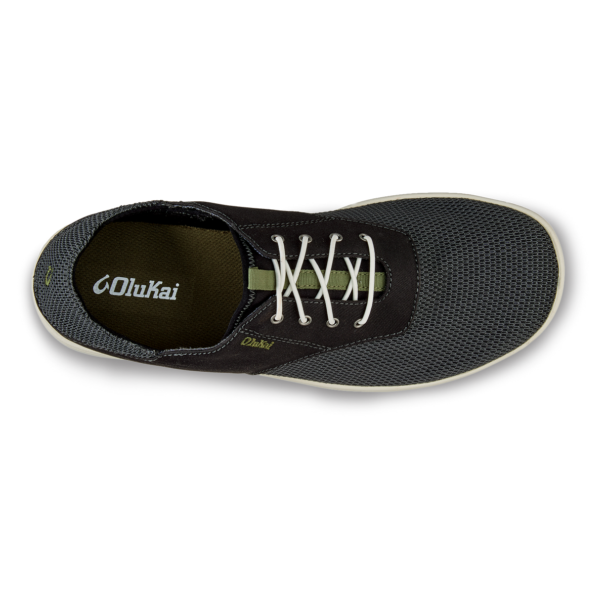 OluKai Featured | Nohea Moku Men's Boat Shoes - Black