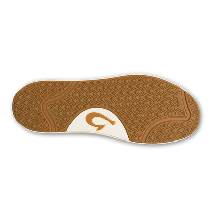 OluKai Popular | Lae‘ahi Lī ‘Ili Men's Leather Sneakers - Onyx