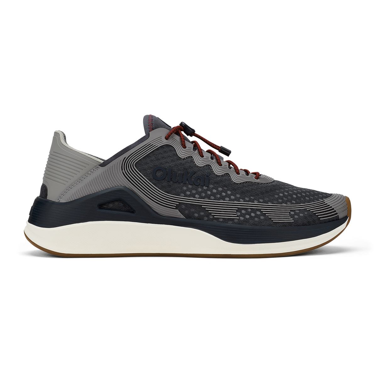OluKai Best Price | ‘Ahi Men’s Water Boat Shoes - Rock / Ash