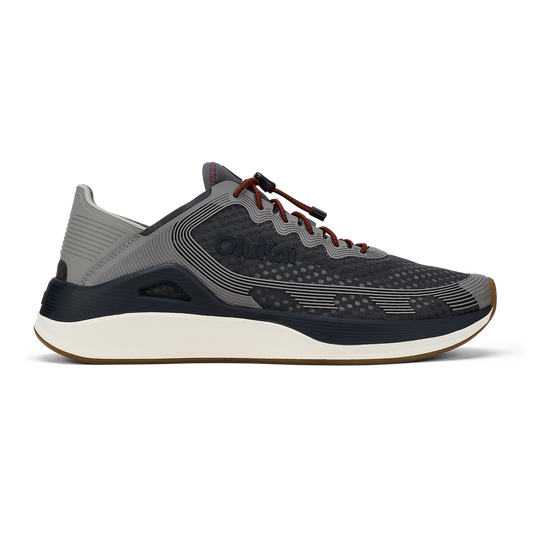 OluKai Best Price | ‘Ahi Men’s Water Boat Shoes - Rock / Ash