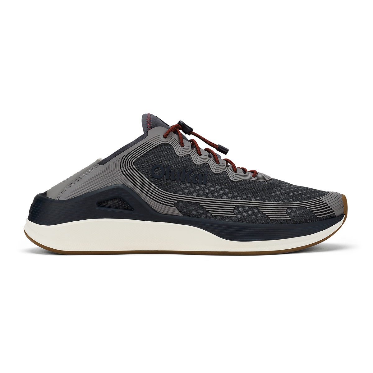 OluKai Best Price | ‘Ahi Men’s Water Boat Shoes - Rock / Ash