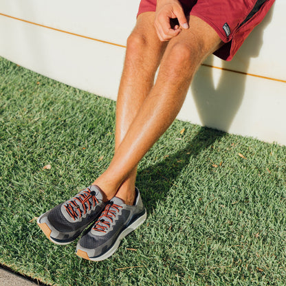 OluKai Best Price | ‘Ahi Men’s Water Boat Shoes - Rock / Ash