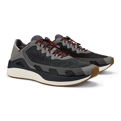 OluKai Best Price | ‘Ahi Men’s Water Boat Shoes - Rock / Ash