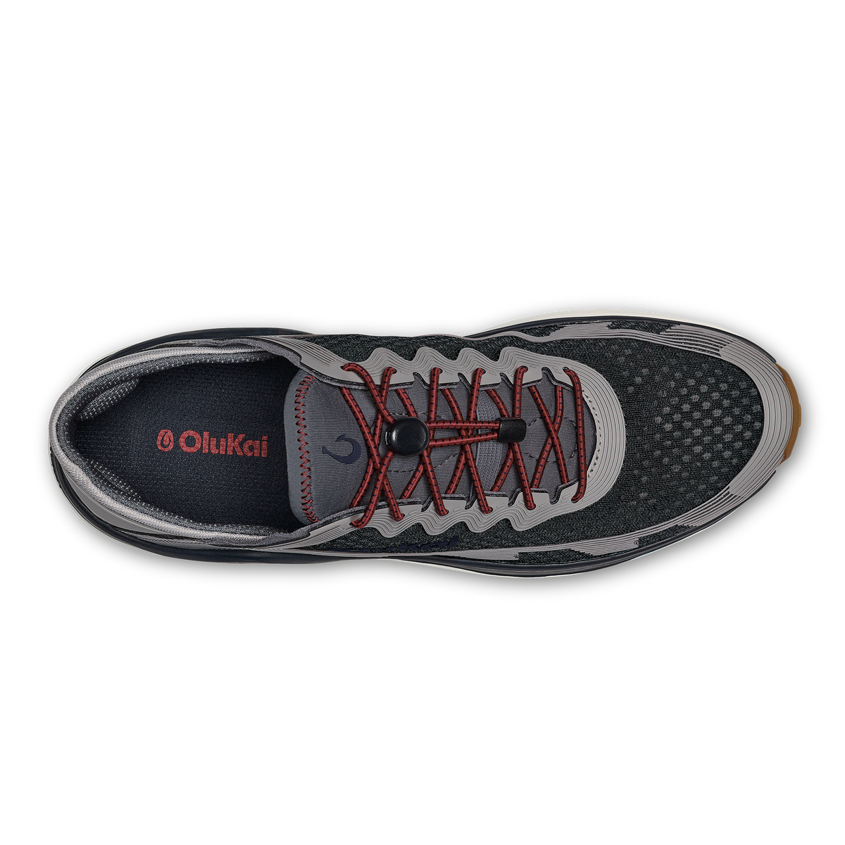 OluKai Best Price | ‘Ahi Men’s Water Boat Shoes - Rock / Ash