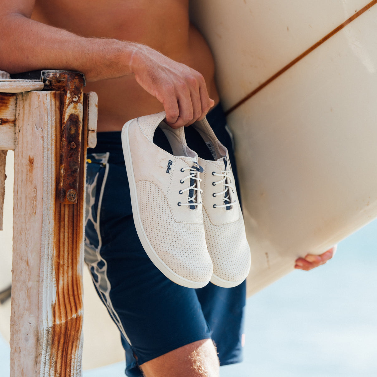 OluKai Great Value | Nohea Moku Men's Boat Shoes - Tapa