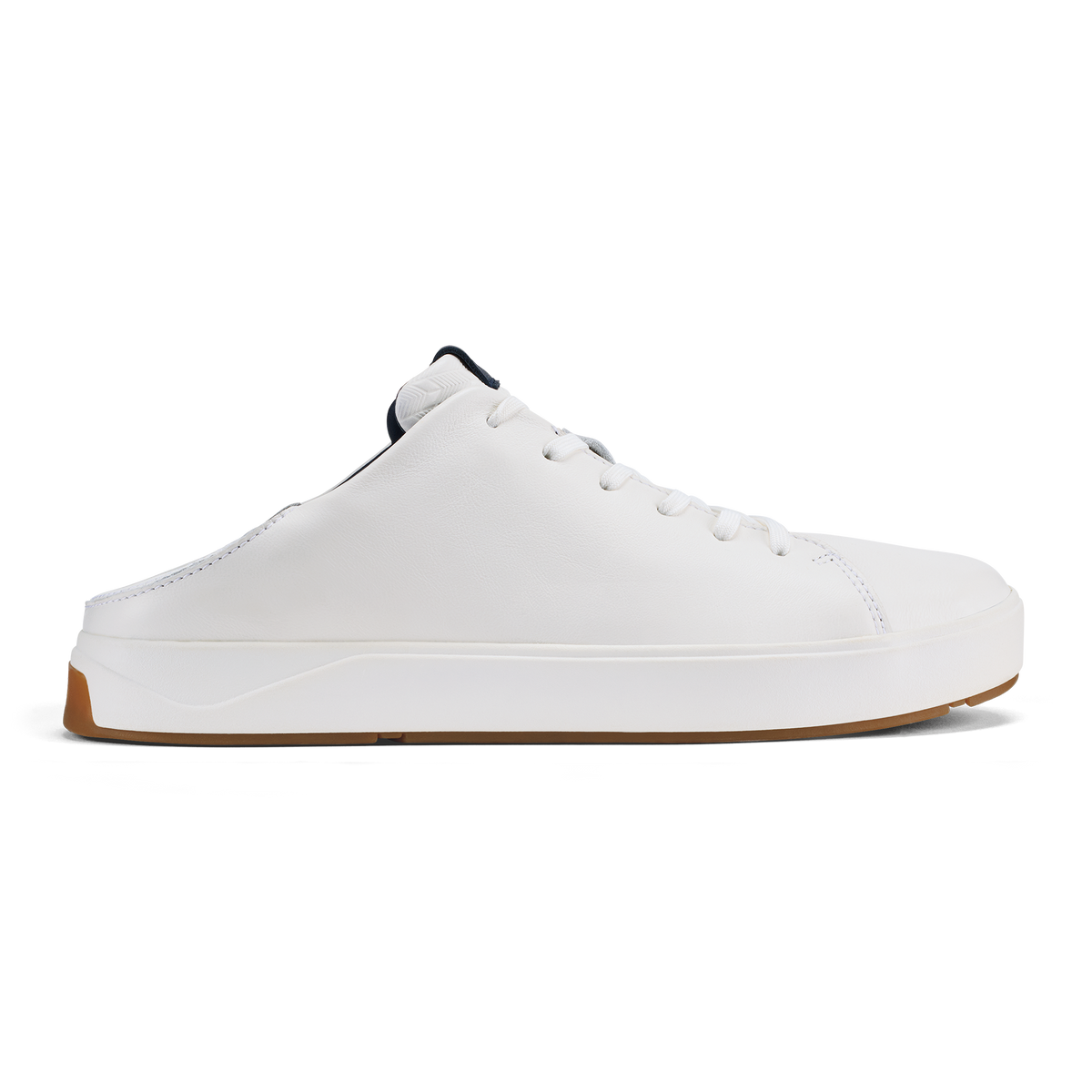 OluKai Sale | Lae‘ahi Lī ‘Ili Men's Sneakers - Bright White / Trench Blue