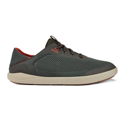 OluKai New | Moku Pae Men's Boat Shoes - Island Salt / Koi