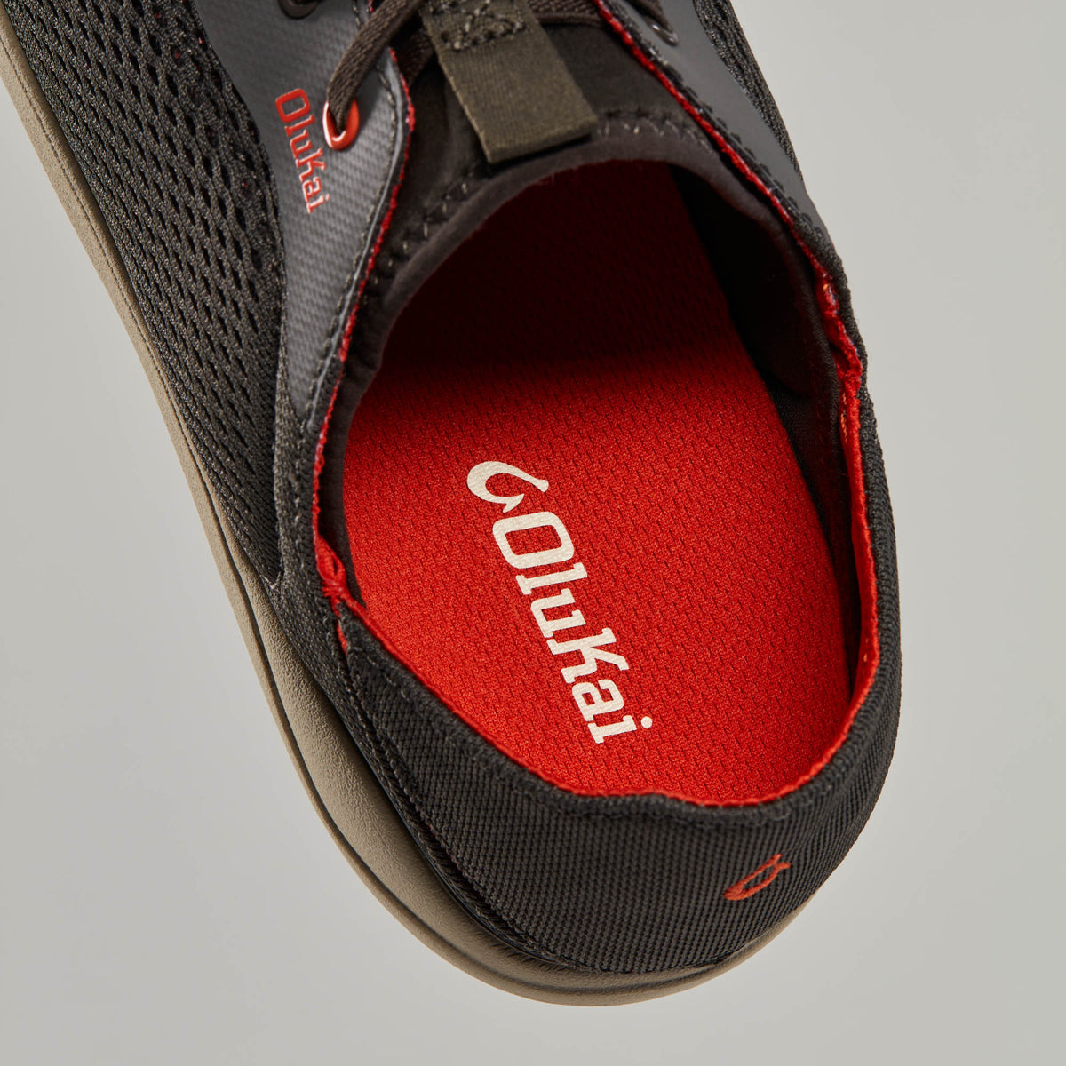 OluKai New | Moku Pae Men's Boat Shoes - Island Salt / Koi