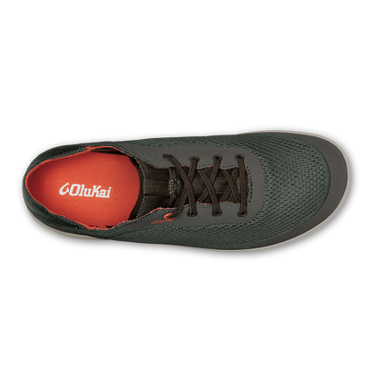 OluKai New | Moku Pae Men's Boat Shoes - Island Salt / Koi