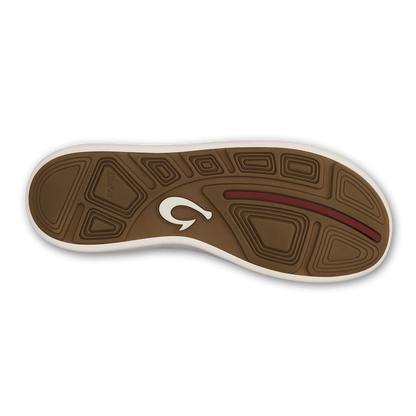 OluKai Signature | Moku Pae Men's Boat Shoes - Ash / Trench Blue