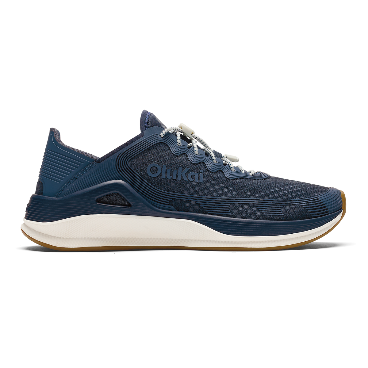 OluKai Classic | ‘Ahi Men’s Water Boat Shoes - Mood Indigo / Coastal Blue