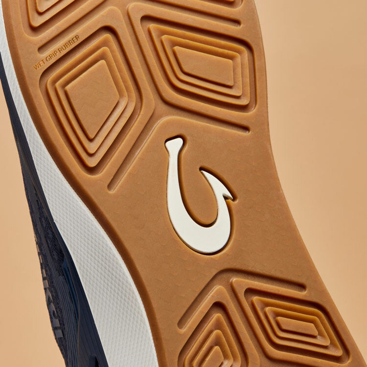 OluKai Classic | ‘Ahi Men’s Water Boat Shoes - Mood Indigo / Coastal Blue