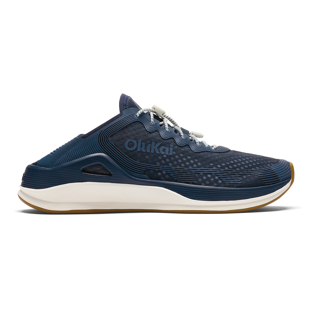 OluKai Classic | ‘Ahi Men’s Water Boat Shoes - Mood Indigo / Coastal Blue