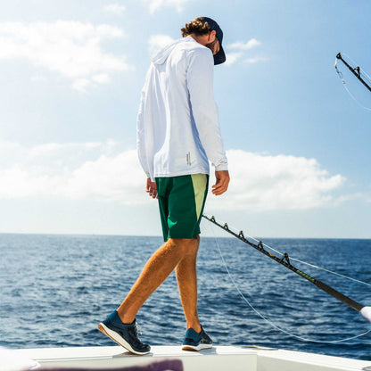 OluKai Classic | ‘Ahi Men’s Water Boat Shoes - Mood Indigo / Coastal Blue