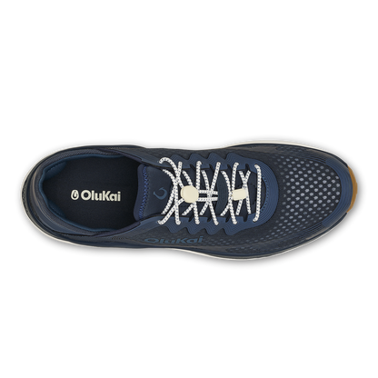 OluKai Classic | ‘Ahi Men’s Water Boat Shoes - Mood Indigo / Coastal Blue