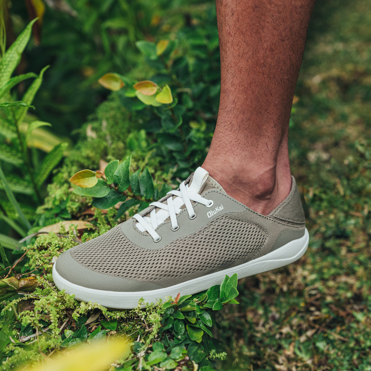 OluKai Exclusive | Moku Pae Men's Boat Shoes - Clay / Tapa