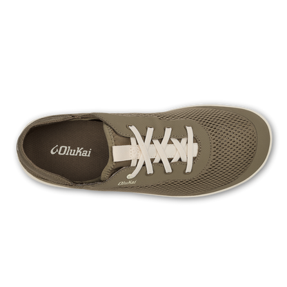 OluKai Exclusive | Moku Pae Men's Boat Shoes - Clay / Tapa