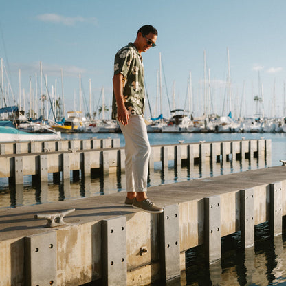 OluKai Exclusive | Moku Pae Men's Boat Shoes - Clay / Tapa