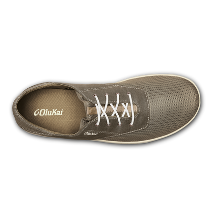 OluKai Exclusive | Nohea Moku Men's Boat Shoes - Tapa