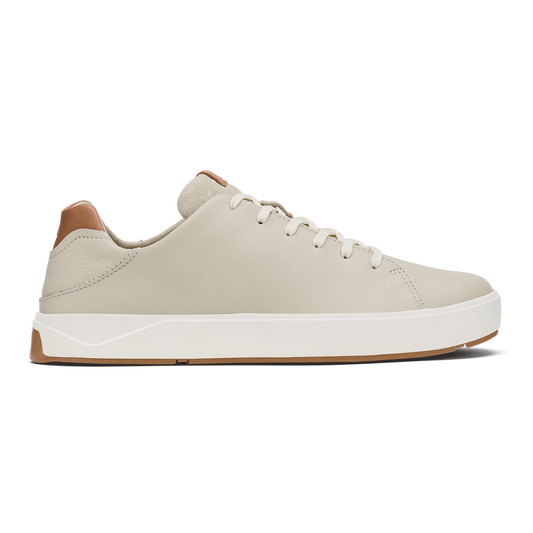 OluKai Quality | Lae‘ahi Lī ‘Ili Men's Leather Sneakers - Tapa