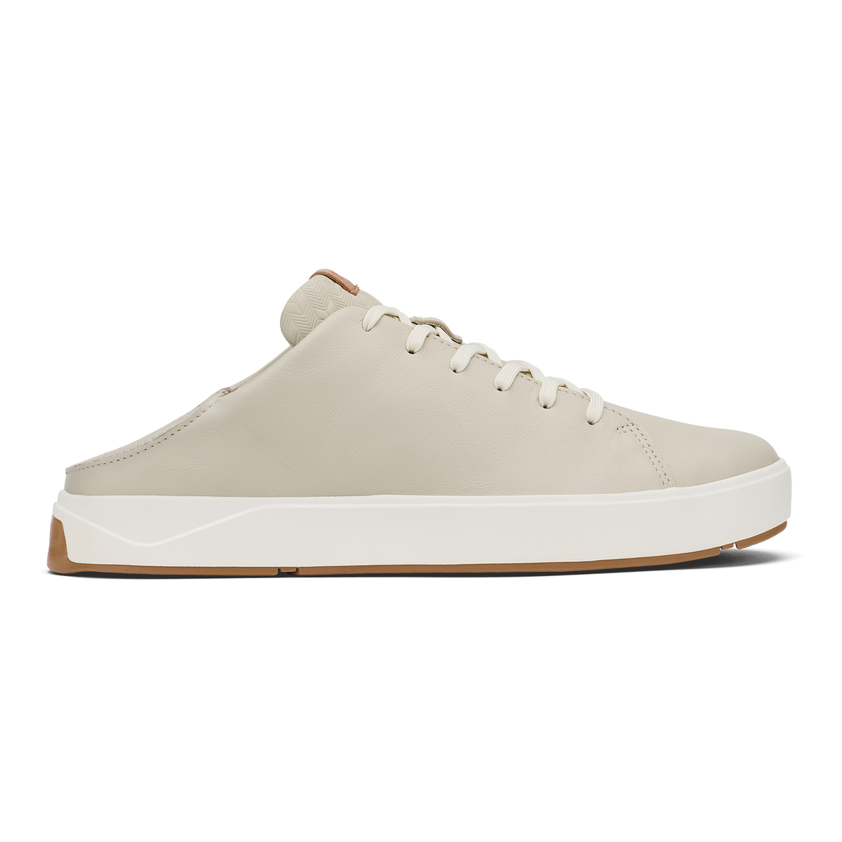 OluKai Quality | Lae‘ahi Lī ‘Ili Men's Leather Sneakers - Tapa