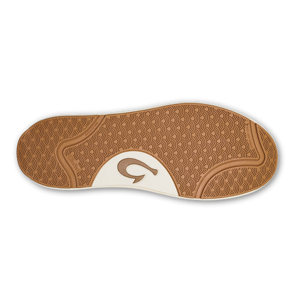 OluKai Quality | Lae‘ahi Lī ‘Ili Men's Leather Sneakers - Tapa