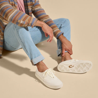 OluKai Trending | Tradewind Men’s Breathable Sneakers - Off White