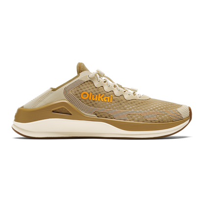 OluKai New | ‘Ahi Men’s Water Boat Shoes - Tan / Tapa