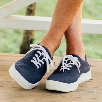 OluKai Best Seller | Tradewind Men’s Breathable Sneakers - Mood Indigo