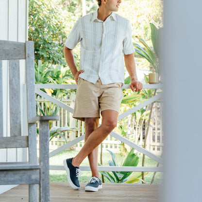 OluKai Best Seller | Tradewind Men’s Breathable Sneakers - Mood Indigo